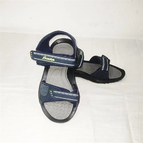 BATA MENS SANDAL BLUE-GREY SIZE-9