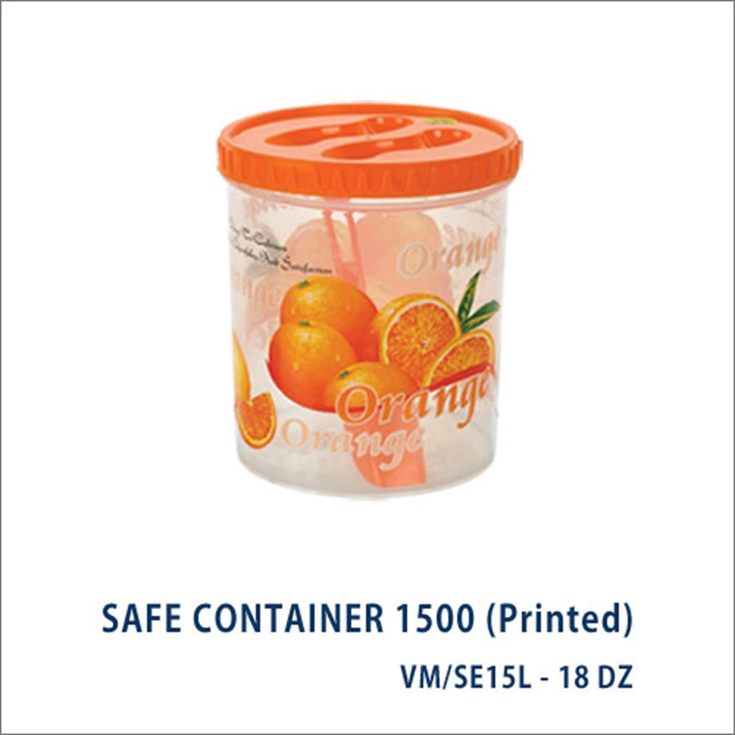 BHAWANI CONTAINER ORANGE -1500 1PC