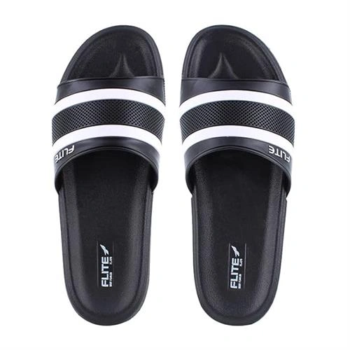 FLITE MENS SLIPPER BLACK SIZE-8