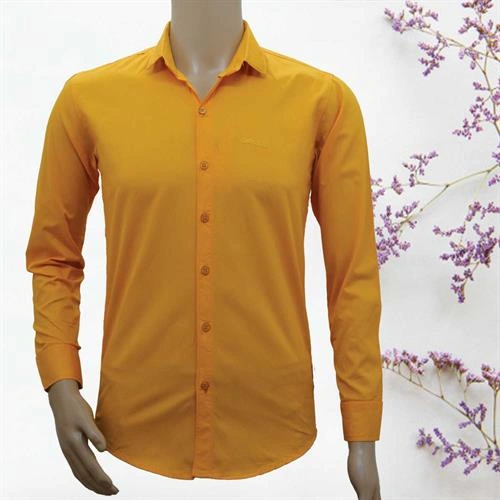 PANCH PED CASUAL SHIRT YELLOW- L