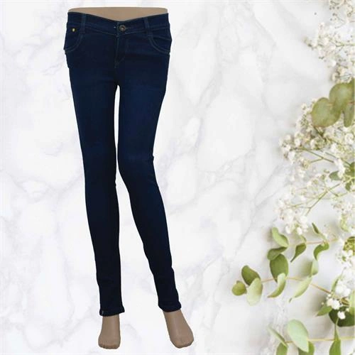  WOMEN JEANS NAVY BLUE- 28
