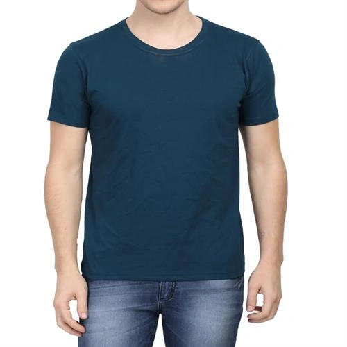 OMM MENS T-SHIRT NAVY BLUE SIZE-L