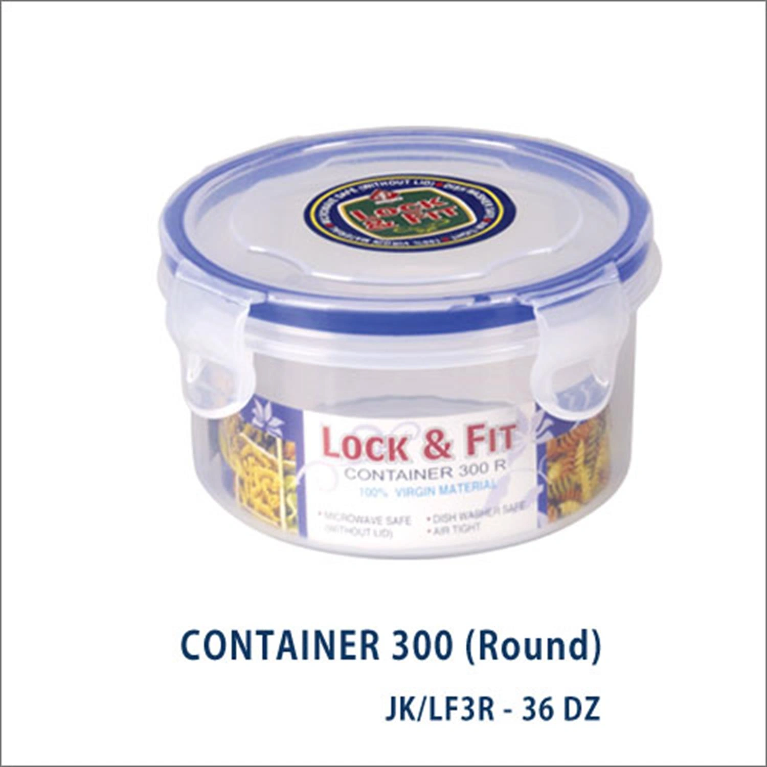 BHAWANI LOCK & FIT CONTAINER 300 (ROUND) 1PC