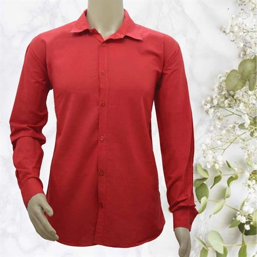 DELTA CASUAL SHIRT RED- XL