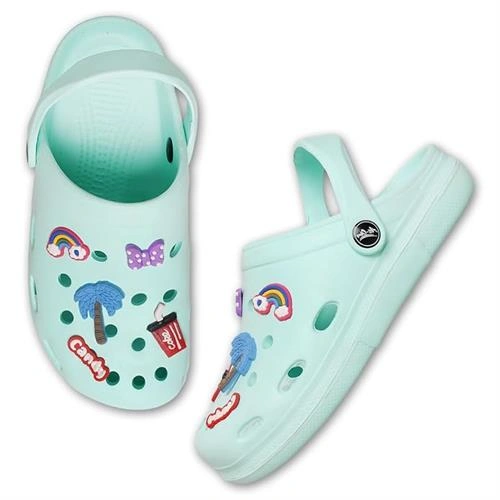 LC WOMENS CLOGS LIGHT BLUE-6