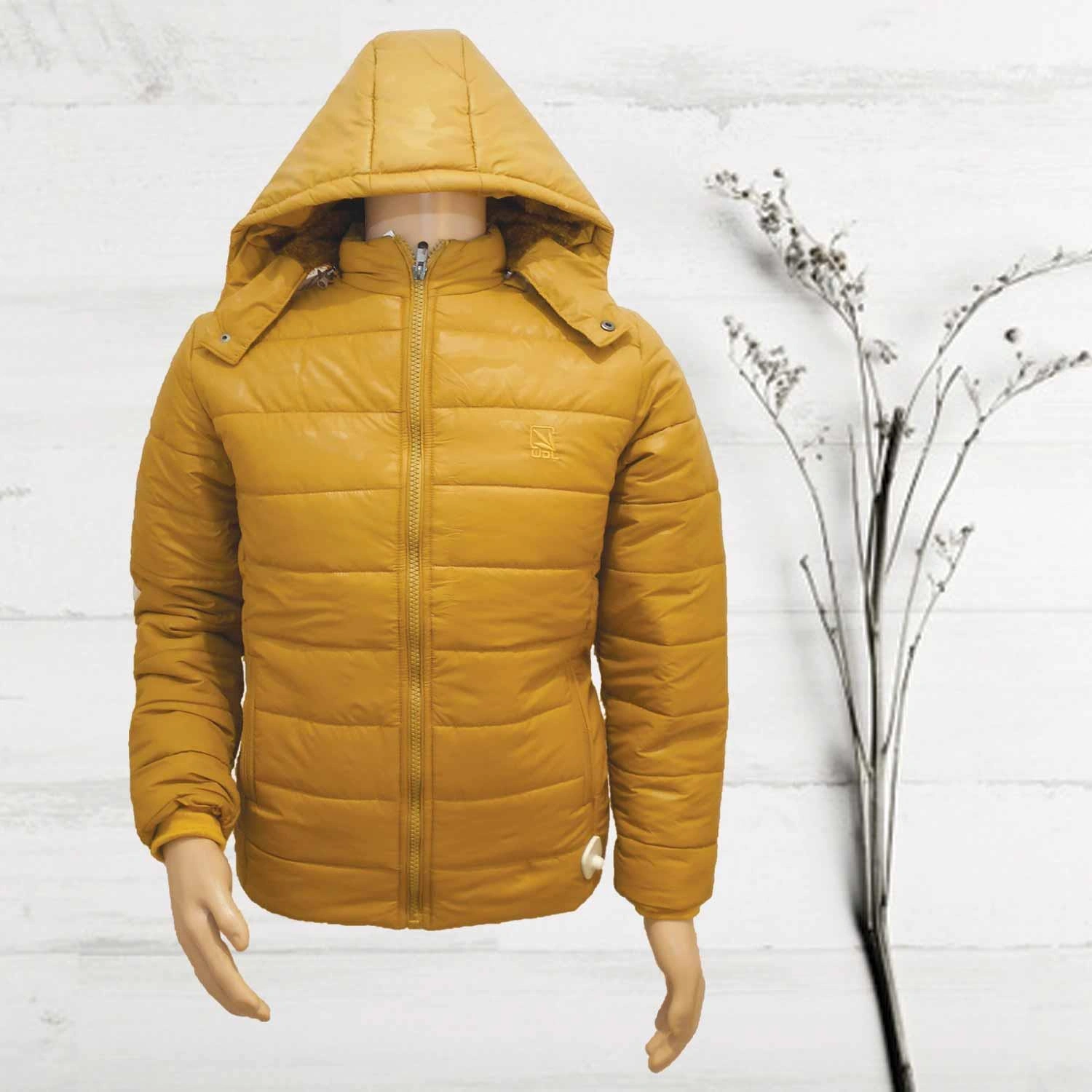 MENS JACKET ORIGINAL 4 YELLOW SIZE-XL