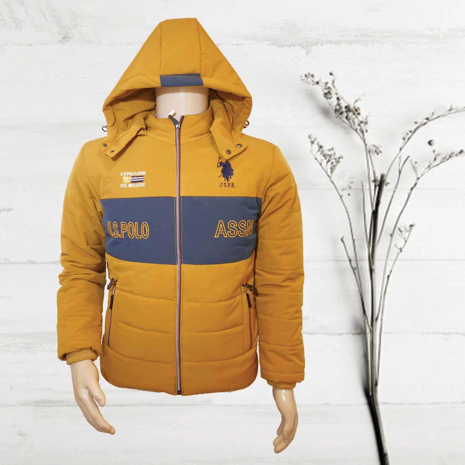 MENS JACKET ASSIN 5 YELLOW SIZE-XL