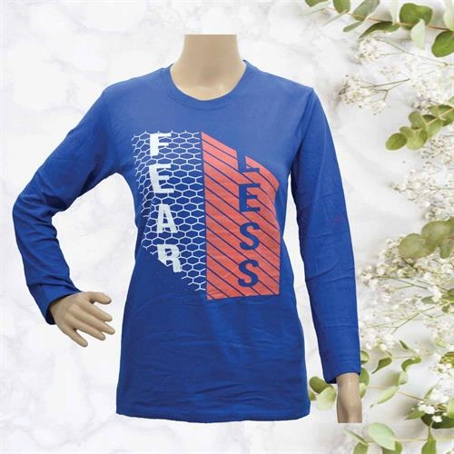 LAVANYA T-SHIRT ROYAL BLUE - L