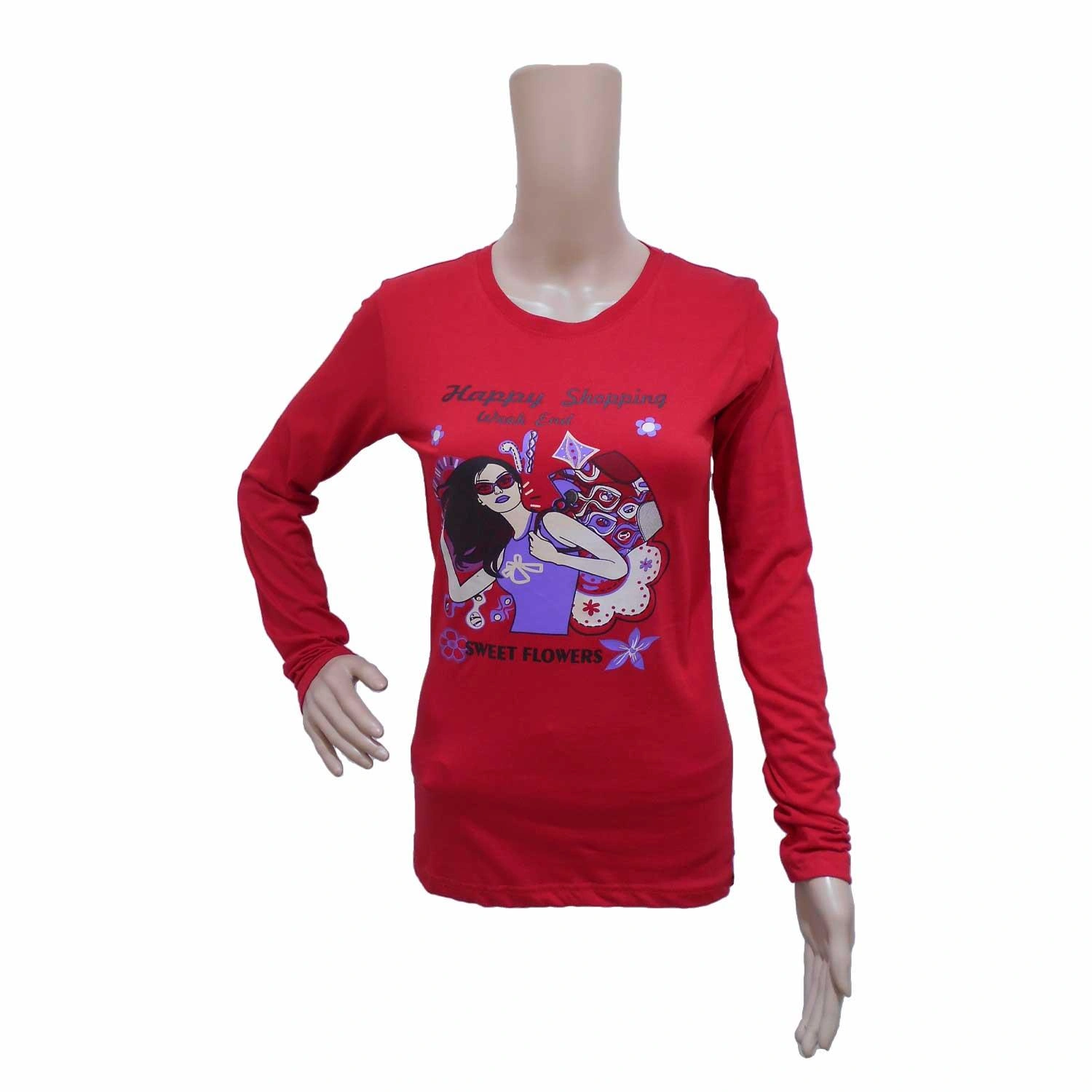 T-SHIRT JAI RED SIZE-M