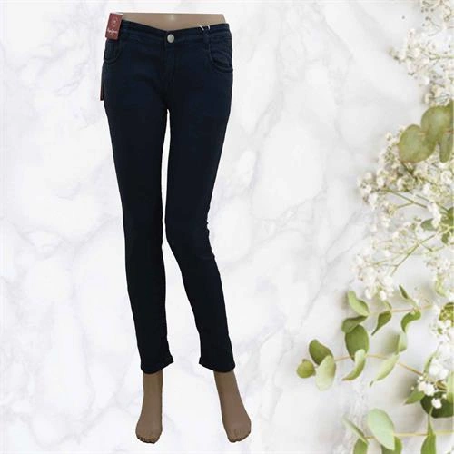 WOMEN JEANS DARK GREY 28