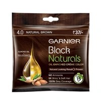 GARNIER  BLACK NATURAL 4.0 NATURAL BROWN 40GM