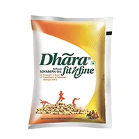 DHARA SOYA OIL POUCH 910G