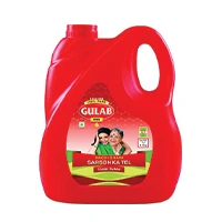 LALGULAB MUSTARD OIL BOTTLE 5LTR
