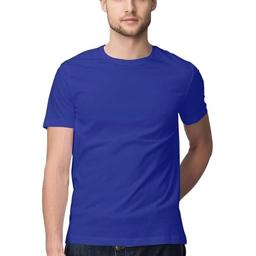 OMM MENS T-SHIRT ROYAL BLUE SIZE-L