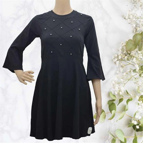 MISFIT - LONG TOP - BLACK - FREE SIZE