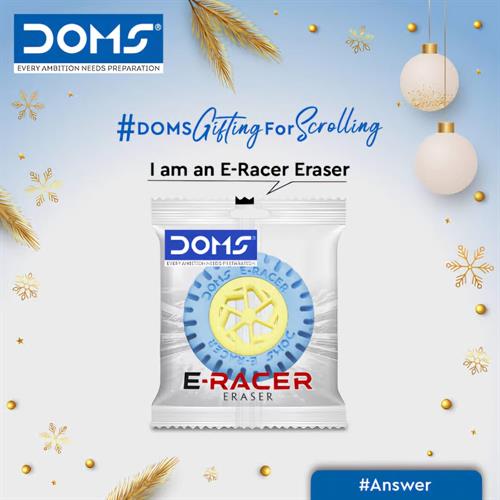 DOMS E RACER ERASER