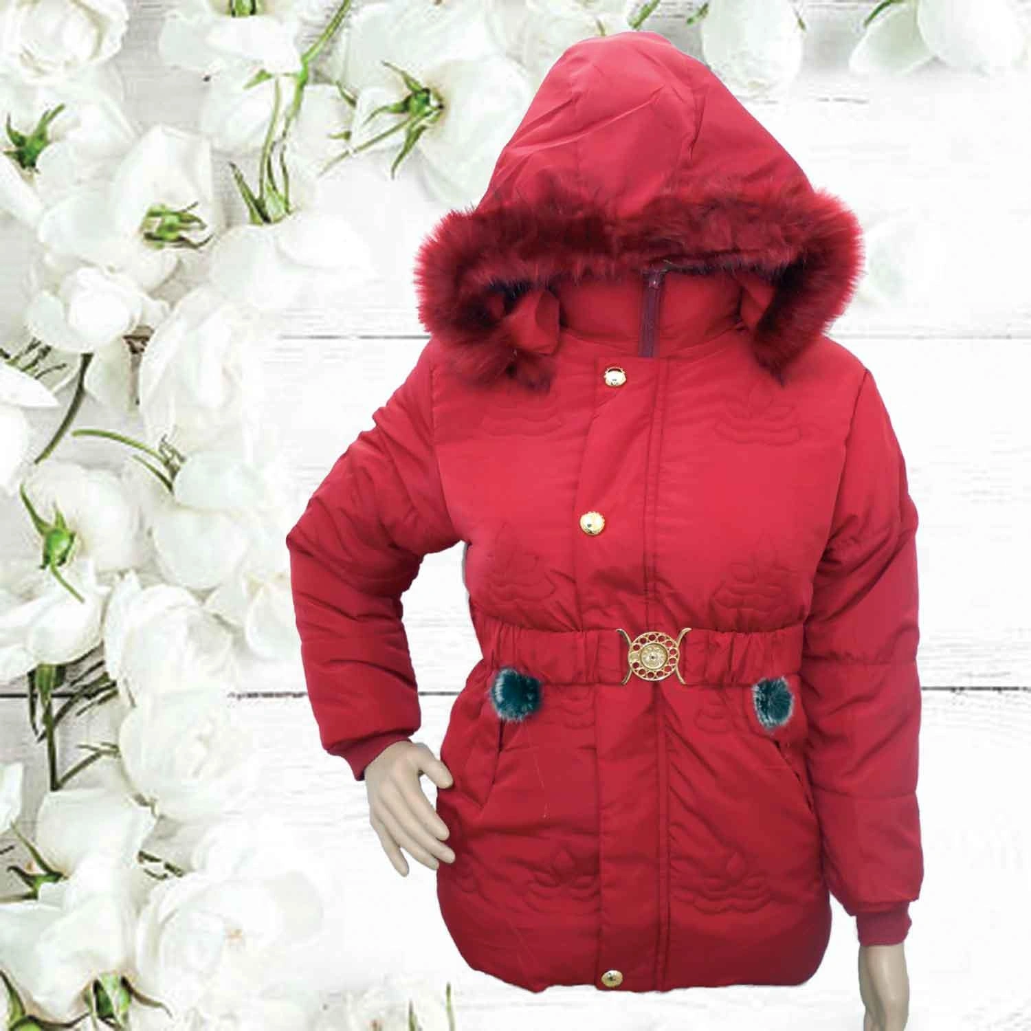LADIES JACKET-65 GULSON DARK RED SIZE-XL