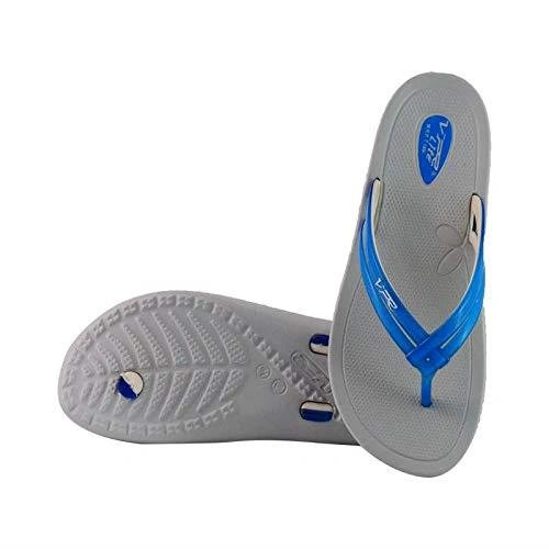 LADIES SLIPPER VPR LITE SKY BLUE SIZE 6