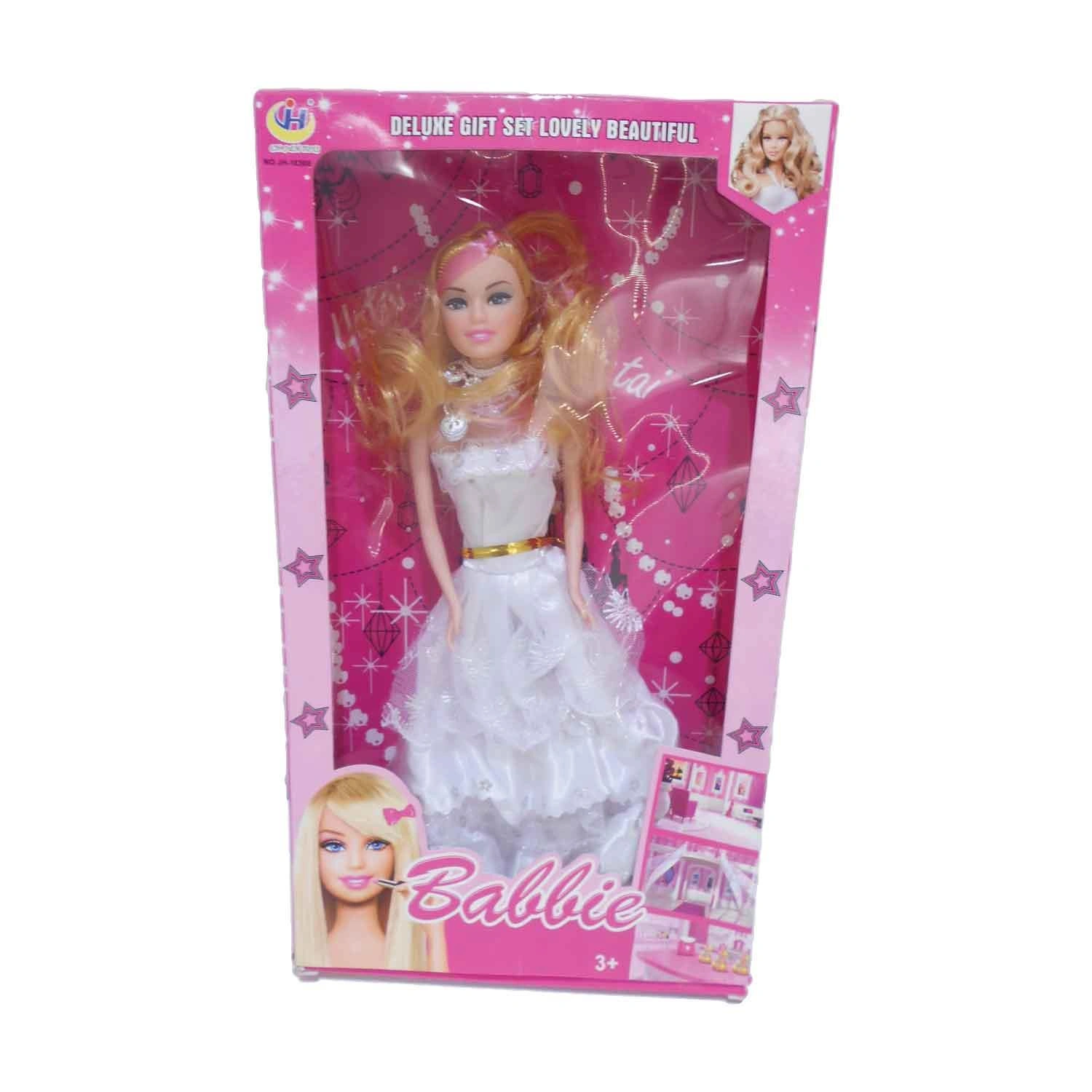FASHION GIRL BARBIE DOLL (WHITE)