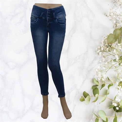 S-BLUES WOMEN JEANS BLUE - 28
