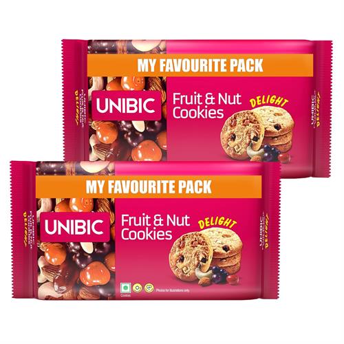 UNIBIC FRUIT & NUT COOKIES 270GM