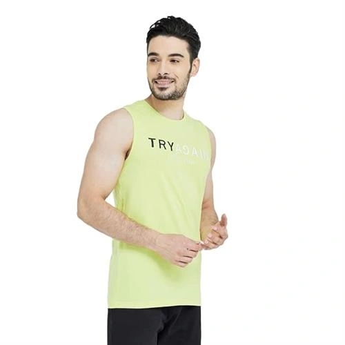 INFUSE MANS T-SHIRT YELLOW SIZE-L