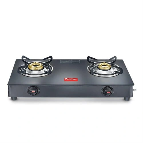 Prestige Magic Glass-Top 2 Brass Burner