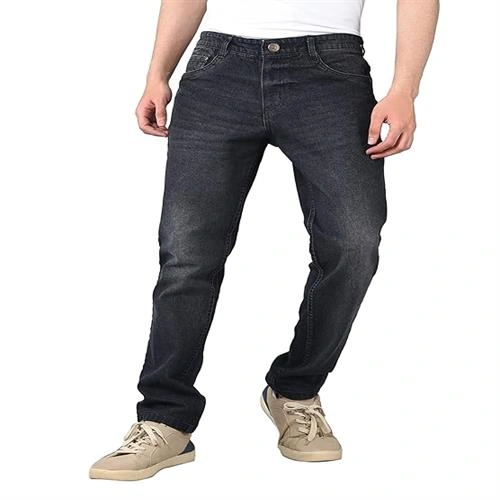 KUDOS MENS JEANS CARBON BLACK - 34