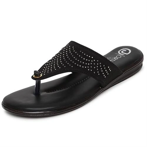 X PORT LADIES SLIPPER BLACK SIZE 9
