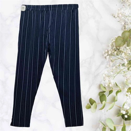PLAZO PARIS - NAVY BLUE PRINTED XXL
